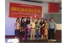 Nghiên cứu sinh Nguyễn Thị Phương Nhung bảo vệ thành công luận án Tiến sĩ Khoa học giáo dục tại Viện khoa học giáo dục Việt Nam