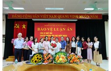Nghiên cứu sinh Hồ Thị Vân Anh bảo vệ thành công luận án Tiến sĩ ngành Văn học nước ngoài