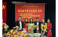 Nghiên cứu sinh Phạm Thị Hương bảo vệ thành công luận án Tiến sĩ tại Trường Đại học Sư phạm Hà Nội