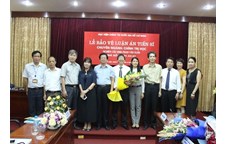 Nghiên cứu sinh Phan Văn Tuấn bảo vệ thành công Luận án tiến sĩ chuyên ngành Chính trị học tại Học viện Chính trị Quốc gia Hồ Chí Minh