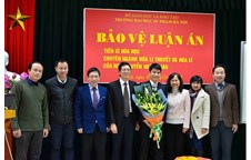 Nghiên cứu sinh Nguyễn Hoàng Hào bảo vệ thành công luận án tiến sĩ Hóa học tại Trường Đại học Sư phạm Hà Nội